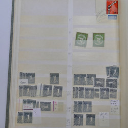 Stock de timbres Allemagne RFA 1949-1999 neufs et oblitérés en 3 albums.