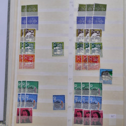 Stock de timbres Allemagne RFA 1949-1999 neufs et oblitérés en 3 albums.