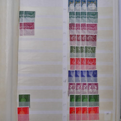 Stock de timbres Allemagne RFA 1949-1999 neufs et oblitérés en 3 albums.