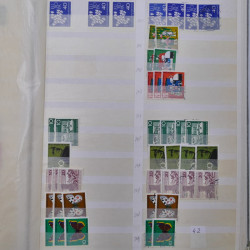 Stock de timbres Allemagne RFA 1949-1999 neufs et oblitérés en 3 albums.