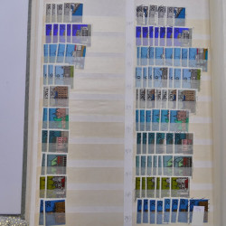 Stock de timbres Allemagne RFA 1949-1999 neufs et oblitérés en 3 albums.