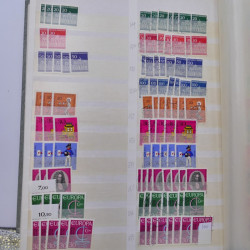 Stock de timbres Allemagne RFA 1949-1999 neufs et oblitérés en 3 albums.