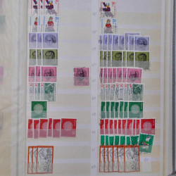 Stock de timbres Allemagne RFA 1949-1999 neufs et oblitérés en 3 albums.