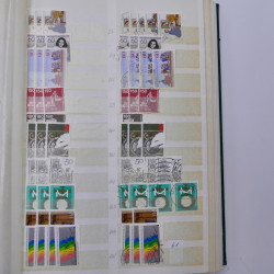 Stock de timbres Allemagne RFA 1949-1999 neufs et oblitérés en 3 albums.
