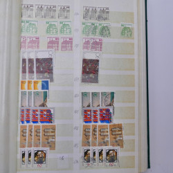 Stock de timbres Allemagne RFA 1949-1999 neufs et oblitérés en 3 albums.