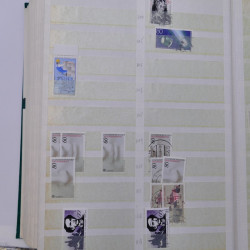 Stock de timbres Allemagne RFA 1949-1999 neufs et oblitérés en 3 albums.