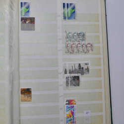 Stock de timbres Allemagne RFA 1949-1999 neufs et oblitérés en 3 albums.