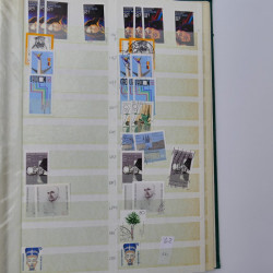 Stock de timbres Allemagne RFA 1949-1999 neufs et oblitérés en 3 albums.