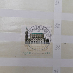 Stock de timbres Allemagne RFA 1949-1999 neufs et oblitérés en 3 albums.