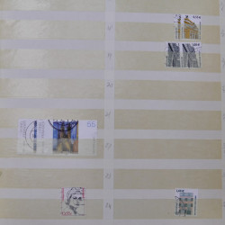 Stock de timbres Allemagne RFA 1949-1999 neufs et oblitérés en 3 albums.