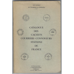 Catalogue des cachets courriers convoyeurs stations de France, Jean Pothion.