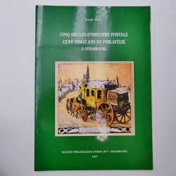 Lot de 10 ouvrages philatéliques sur Alsace Lorraine.