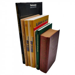 Lot de 9 ouvrages philatéliques d'occasion.