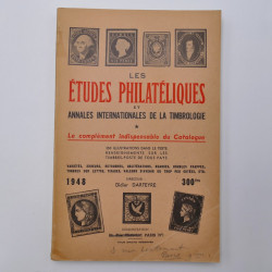 Lot de 9 ouvrages philatéliques d'occasion.