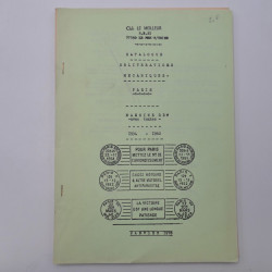 Lot de 15 ouvrages philatéliques d'occasion.