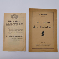 Lot de 37 ouvrages philatéliques d'occasion.