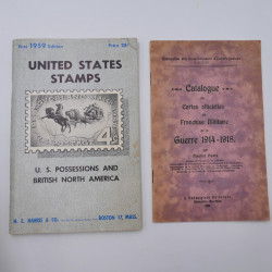 Lot de 37 ouvrages philatéliques d'occasion.