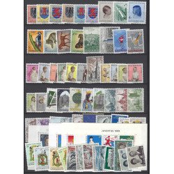 Luxembourg sélection de timbres entre 1950-1964 neufs**.