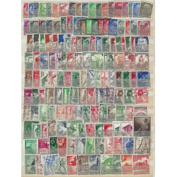 Allemagne Reich sélection de timbres 1933-1945 oblitérés.