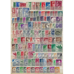 Allemagne Reich sélection de timbres 1933-1945 oblitérés.