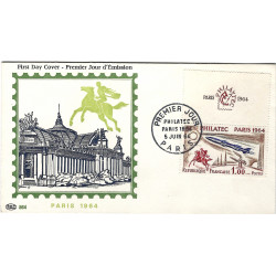 Philatec timbre N°1422 oblitéré sur enveloppe premier jour.