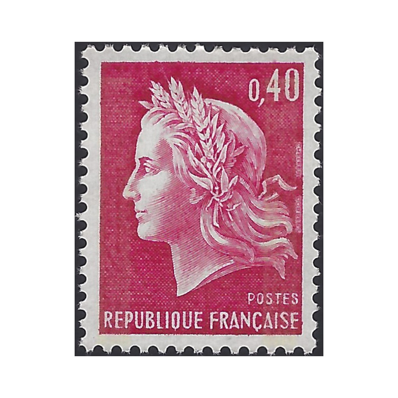 Marianne de Cheffer timbre N°1536Ba neuf**.