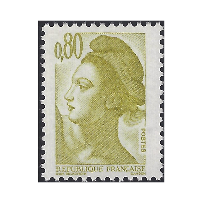 Marianne de Liberté timbre N°2241a neuf**.