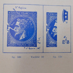 Les Bleus de France 1849-1876 par André SUARNET, signé.