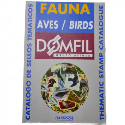 Catalogue DOMFIL timbres thématiques Oiseaux 1999.
