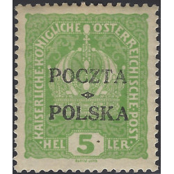 Pologne gouvernement provisoire timbre N°75 neuf*.