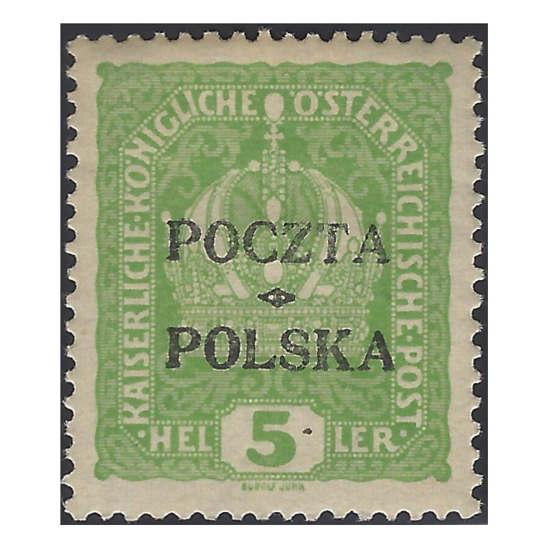 Pologne gouvernement provisoire timbre N°75 neuf*.