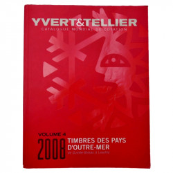 Catalogues Yvert et Tellier timbres d'Outremer en 7 volumes.