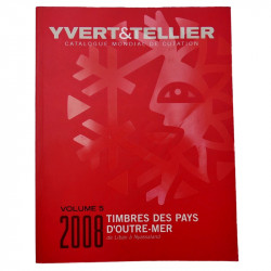 Catalogues Yvert et Tellier timbres d'Outremer en 7 volumes.