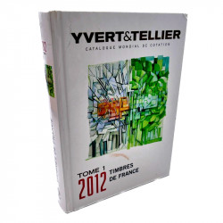 Catalogues Yvert et Tellier timbres de France 2012.