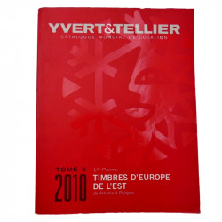 Catalogues Yvert et Tellier timbres d'Europe de l'Est 2010.