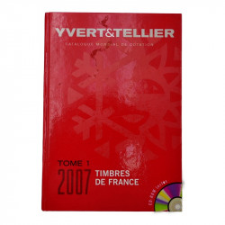 Catalogues Yvert et Tellier timbres de France Monaco et Colonies en 3 tomes.
