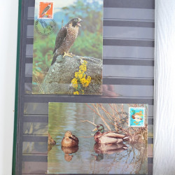 Suisse lot de timbres essais et divers oblitérations en un album.