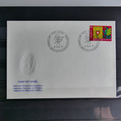 Suisse lot de timbres essais et divers oblitérations en un album.