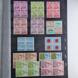 Suisse lot de timbres essais et divers oblitérations en un album.