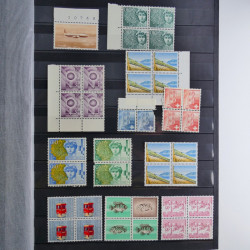 Suisse lot de timbres essais et divers oblitérations en un album.