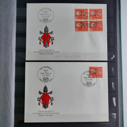 Suisse lot de timbres essais et divers oblitérations en un album.