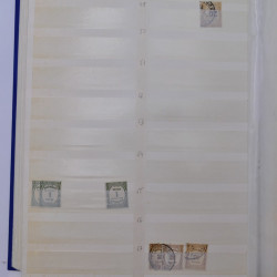 France stock de timbres de service, taxes, colis postaux en un album.