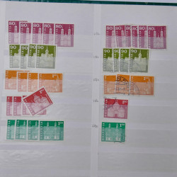 Suisse stock de timbres entre 1913-1986 neufs et oblitérés en 2 albums.