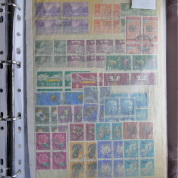 Suisse lot de timbres en feuilles, blocs neufs** et oblitérés en un album.