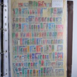 Suisse lot de timbres en feuilles, blocs neufs** et oblitérés en un album.