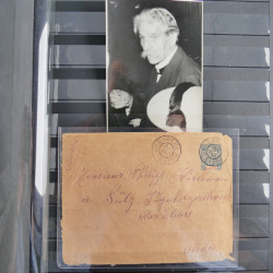 Collection timbres, commémoratifs Albert Schweitzer en un album.