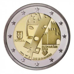 2 euros commémorative Portugal 2012 - Guimarães.