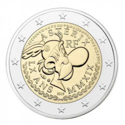 2 euros commémorative coincard BU France 2019 - Astérix et Obélix.