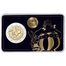 2 euros commémorative coincard BU France 2019 - Astérix et Obélix.