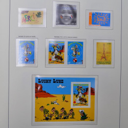 Collection timbres de France 2003-2005 neuf** en album lux.